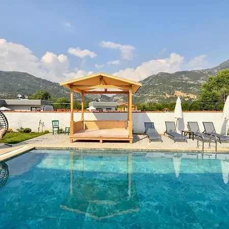 Yesil Uezuemlue De Muestakil Havuzlu Jakuzili Villa Fethiye
